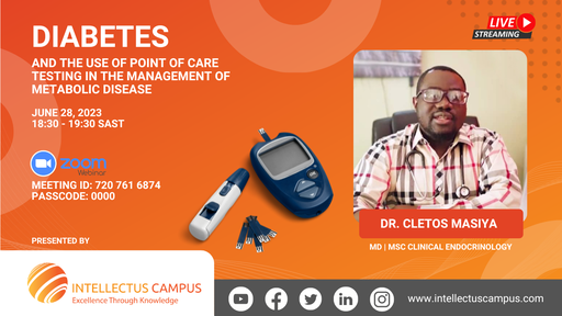 Diabetes and the use of point of care testing in the management of metabolic disease.