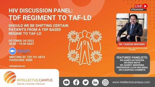 HIV Discussion Panel: TDF Regiment to TAF-LD